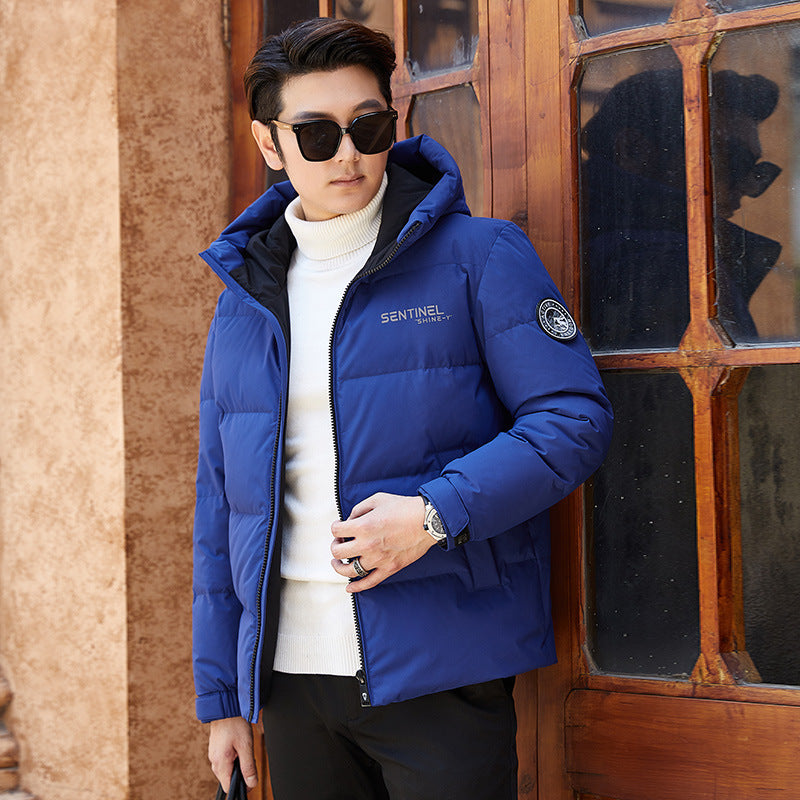 Sentinel Solid Color Cashmere Puffer Jacket The Seasons Streetwear