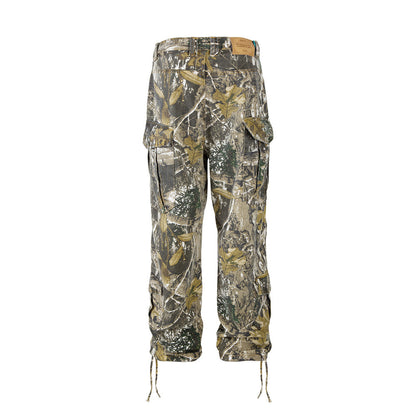 Camouflage Straight Classic Cargo Pants The Seasons Streetwear