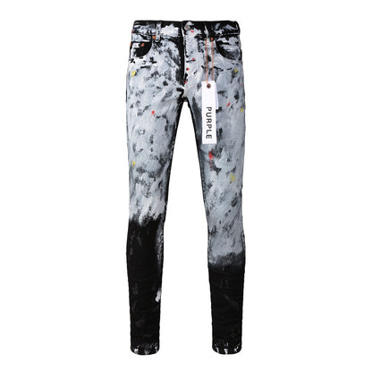 Painted Koi High Street Skinny Jeans