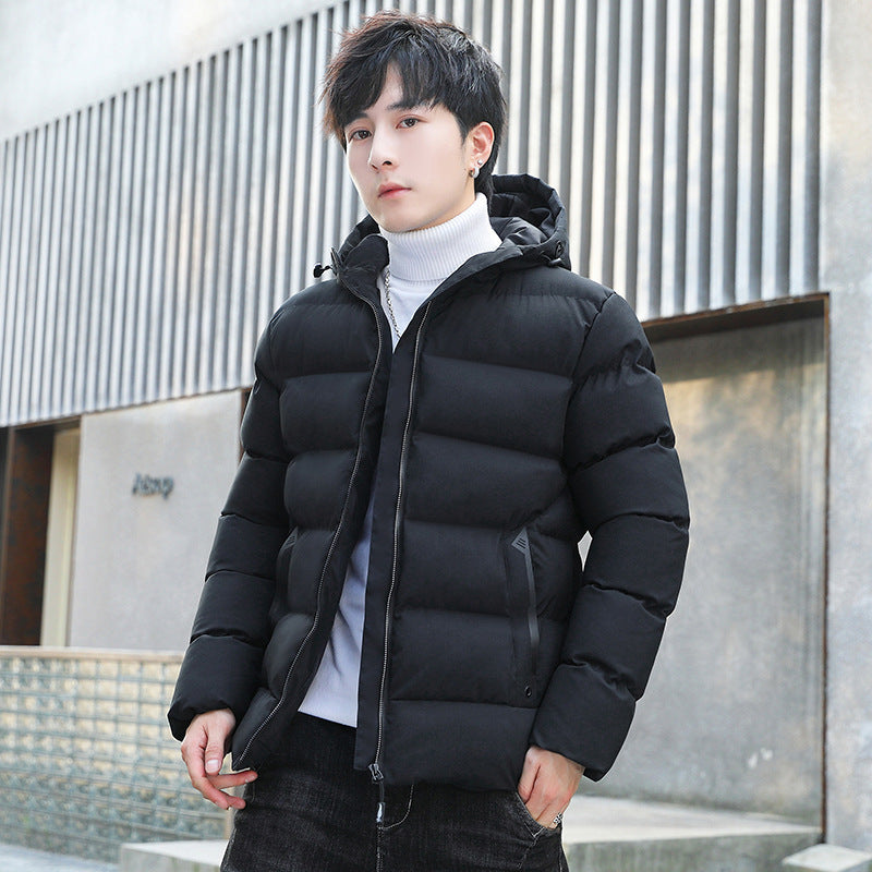 Winter Fleece-lined Sport Puffer Jacket The Seasons Streetwear