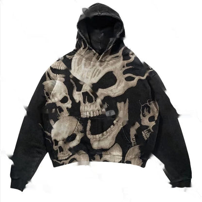 Classic Streetwear Graphic Printed Hoodie