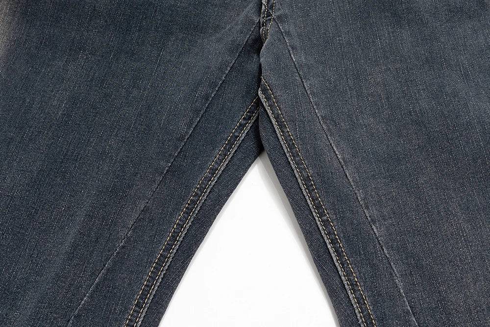 Gradient Washed Sashes Flared Jeans - The 4 Season Clothing Brand