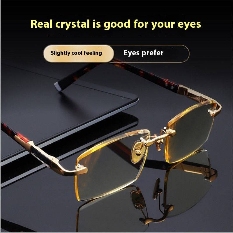 Natural Crystal Glasses- Anti-radiation/Anti-Blue Ray - The 4 Season Clothing Brand