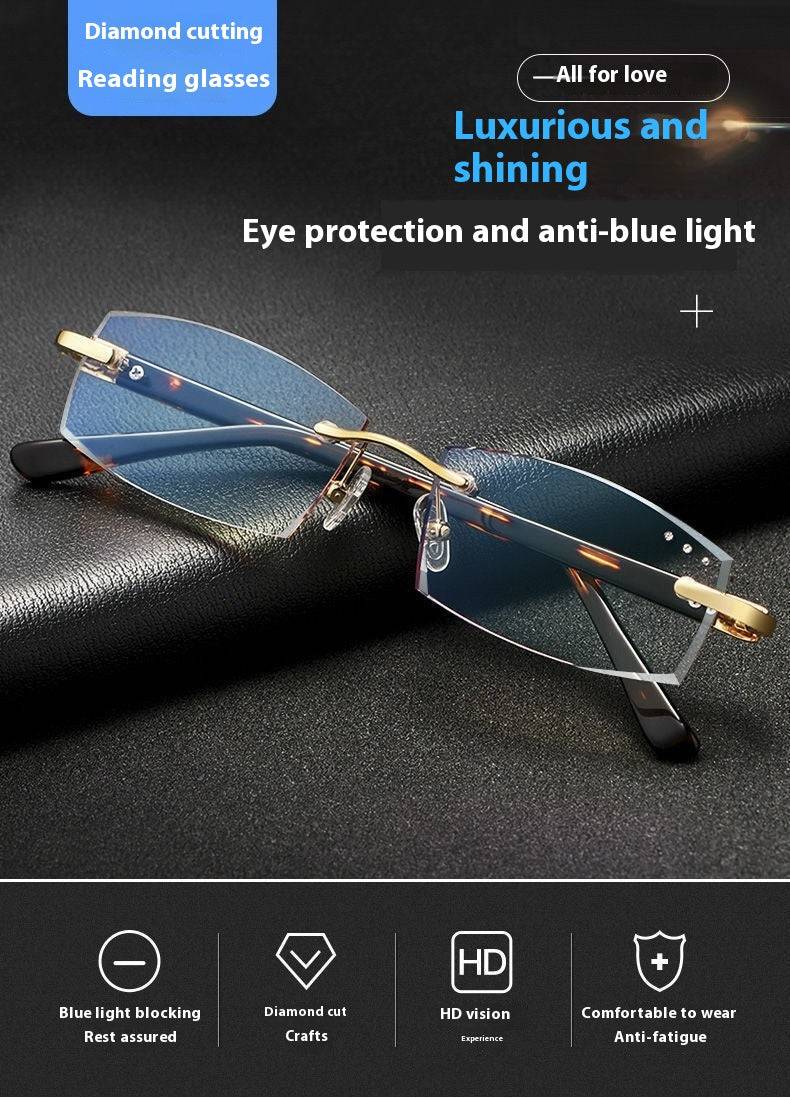 Natural Crystal Glasses- Anti-radiation/Anti-Blue Ray - The 4 Season Clothing Brand