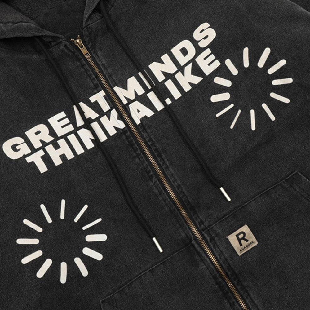 Great Minds Think-a-Like Graphic Hoodie - The 4 Season Clothing Brand