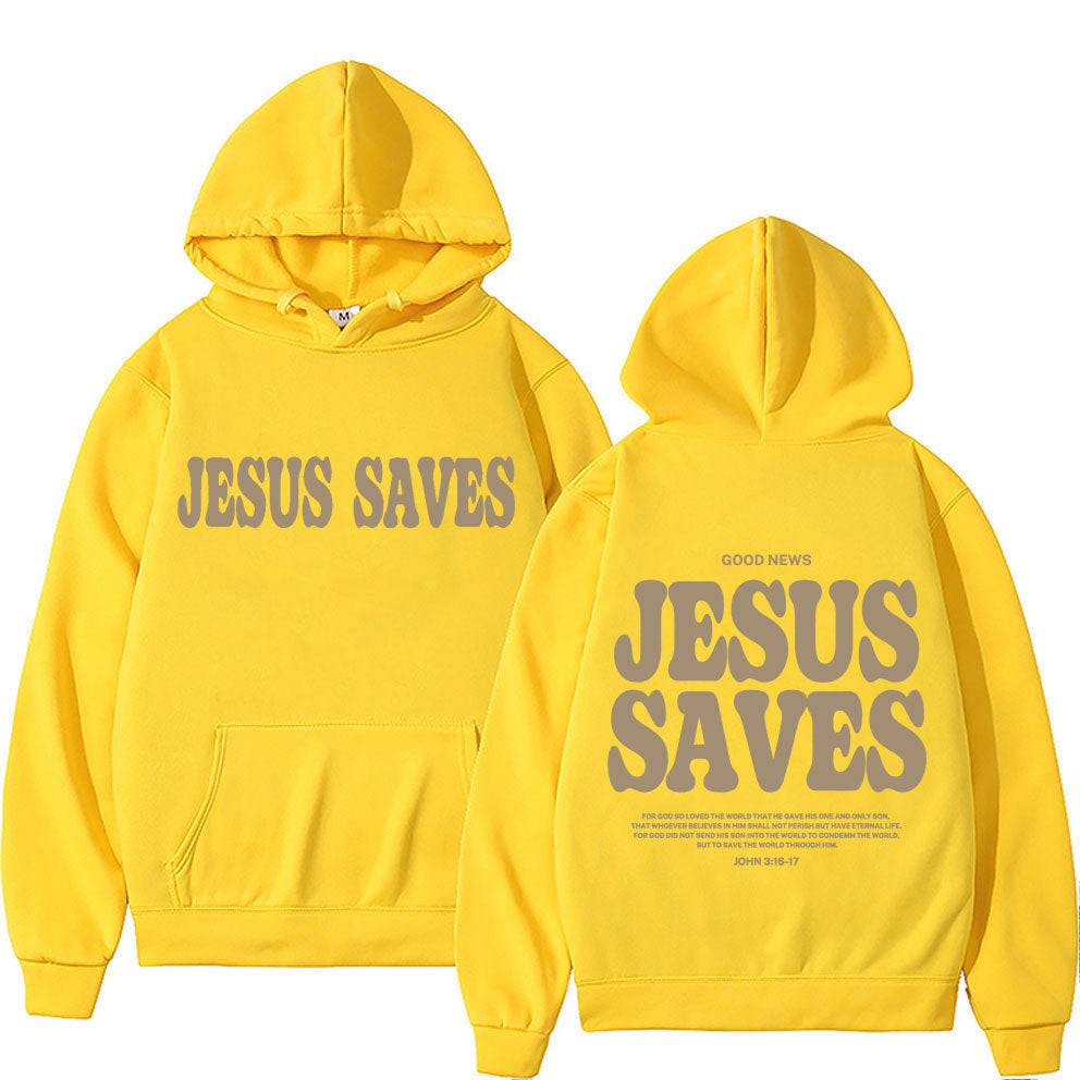 Christian Apparel "Jesus" Saves Graphic Hoodie The Seasons Streetwear