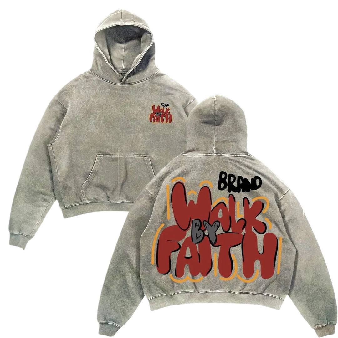 Brand Washed Graphic Printed Hoodie Collection - The 4 Season Clothing Brand