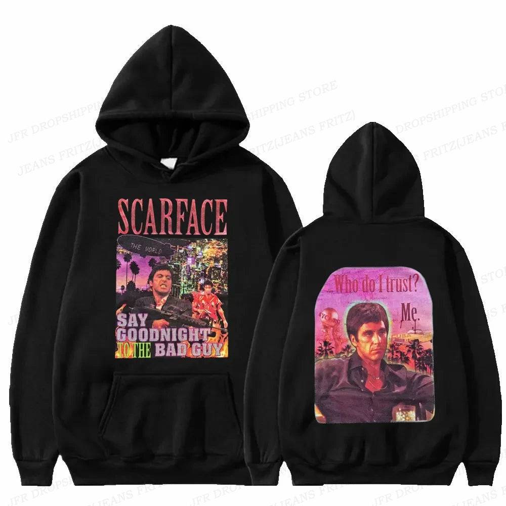 Tony Montana "Scarface" Graphic Hoodie Collection - The 4 Season Clothing Brand