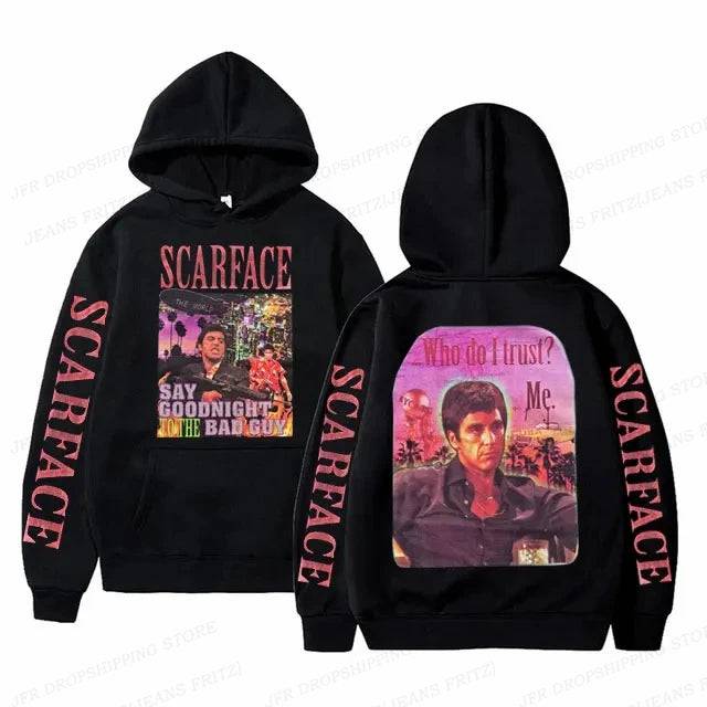 Tony Montana "Scarface" Graphic Hoodie Collection - The 4 Season Clothing Brand