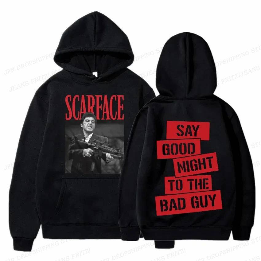 Tony Montana "Scarface" Graphic Hoodie Collection - The 4 Season Clothing Brand