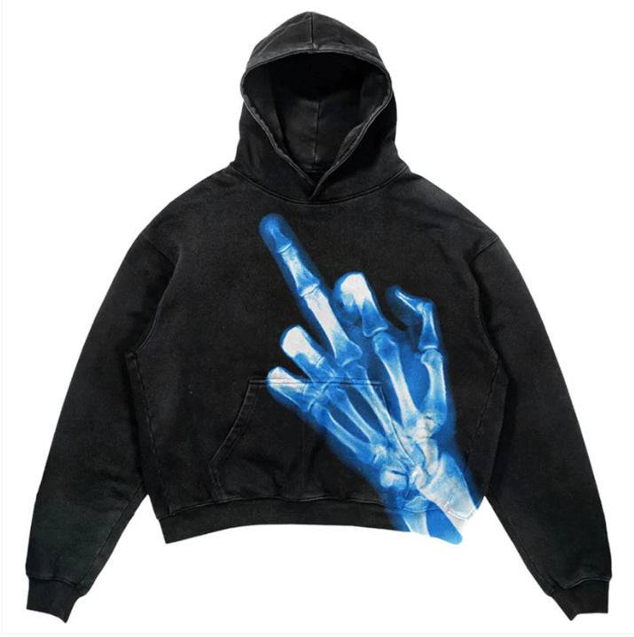 Brand Gothic Casual Printed Graphic Hoodie Collection - The 4 Season Clothing Brand