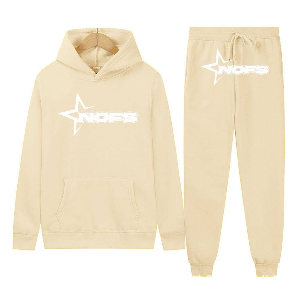 No Fs Star Lettered 2-Piece Set - The 4 Season Clothing Brand