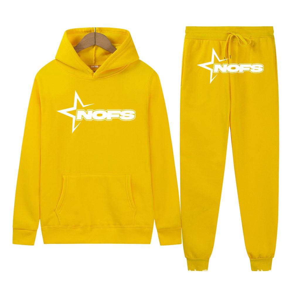 No Fs Star Lettered 2-Piece Set - The 4 Season Clothing Brand