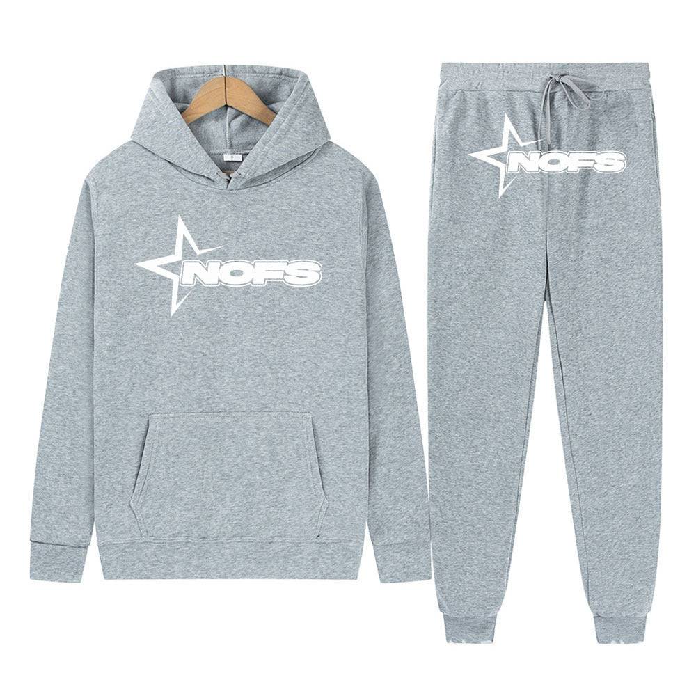 No Fs Star Lettered 2-Piece Set - The 4 Season Clothing Brand