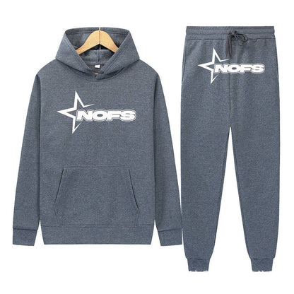 No Fs Star Lettered 2-Piece Set - The 4 Season Clothing Brand