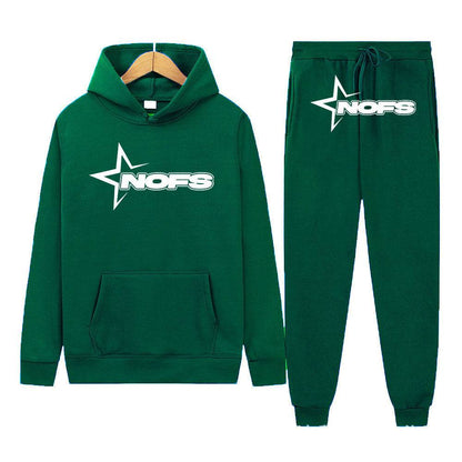 No Fs Star Lettered 2-Piece Set - The 4 Season Clothing Brand