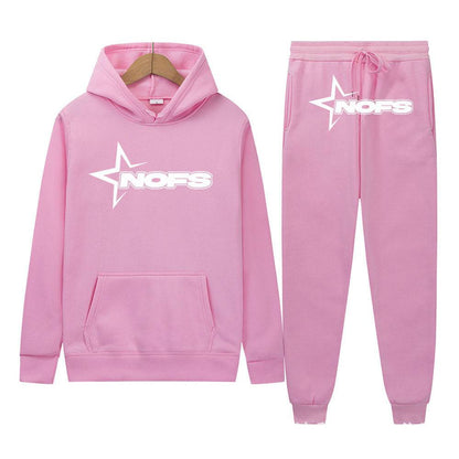 No Fs Star Lettered 2-Piece Set - The 4 Season Clothing Brand