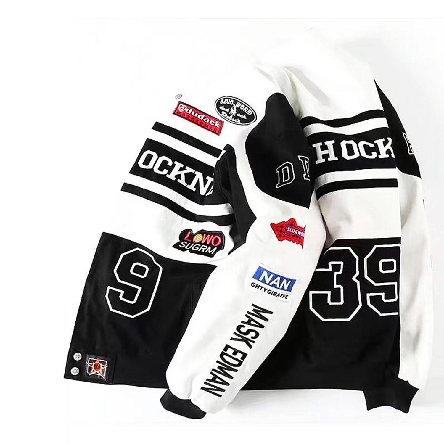 Exclusive Embroidery Motorcycle Racing Jacket - The 4 Season Clothing Brand