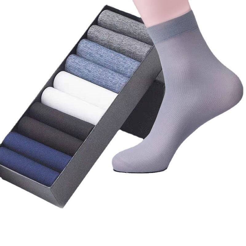 Men's Socks Mercerized Cotton Summer Thin Middle Tube - The 4 Season Clothing Brand