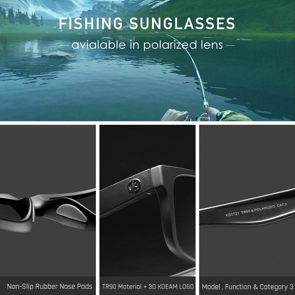 HD Driving Ultralight TR90 Polarized Sunglasses - The 4 Season Clothing Brand