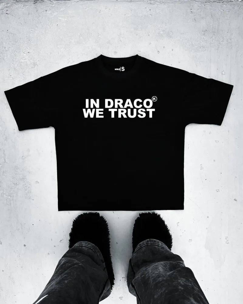 In Darco We Trust Oversized T-Shirt - The 4 Season Clothing Brand