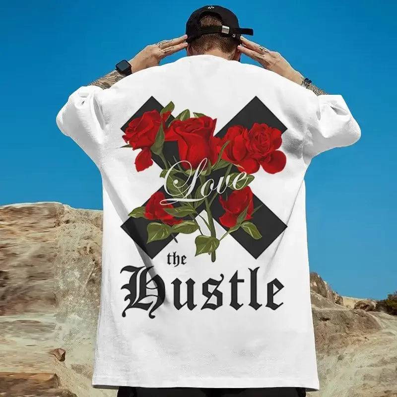 Rose Printed Graphic T-Shirt Collection - The 4 Season Clothing Brand