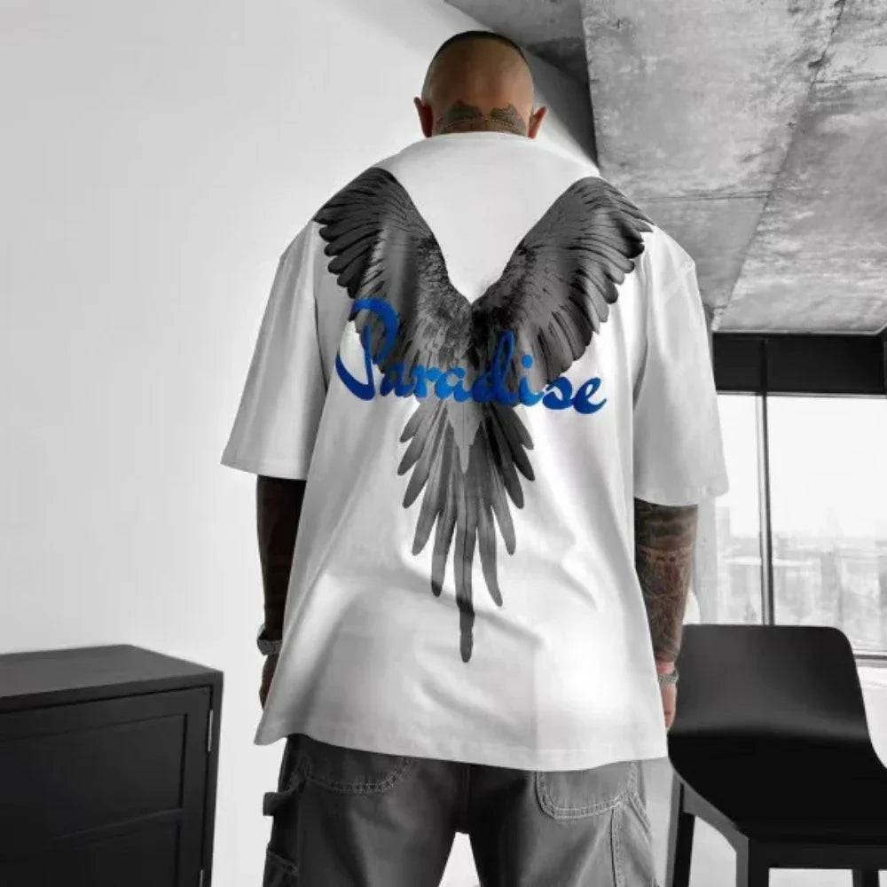 Money Angel Graphic Printed T-Shirt - The 4 Season Clothing Brand