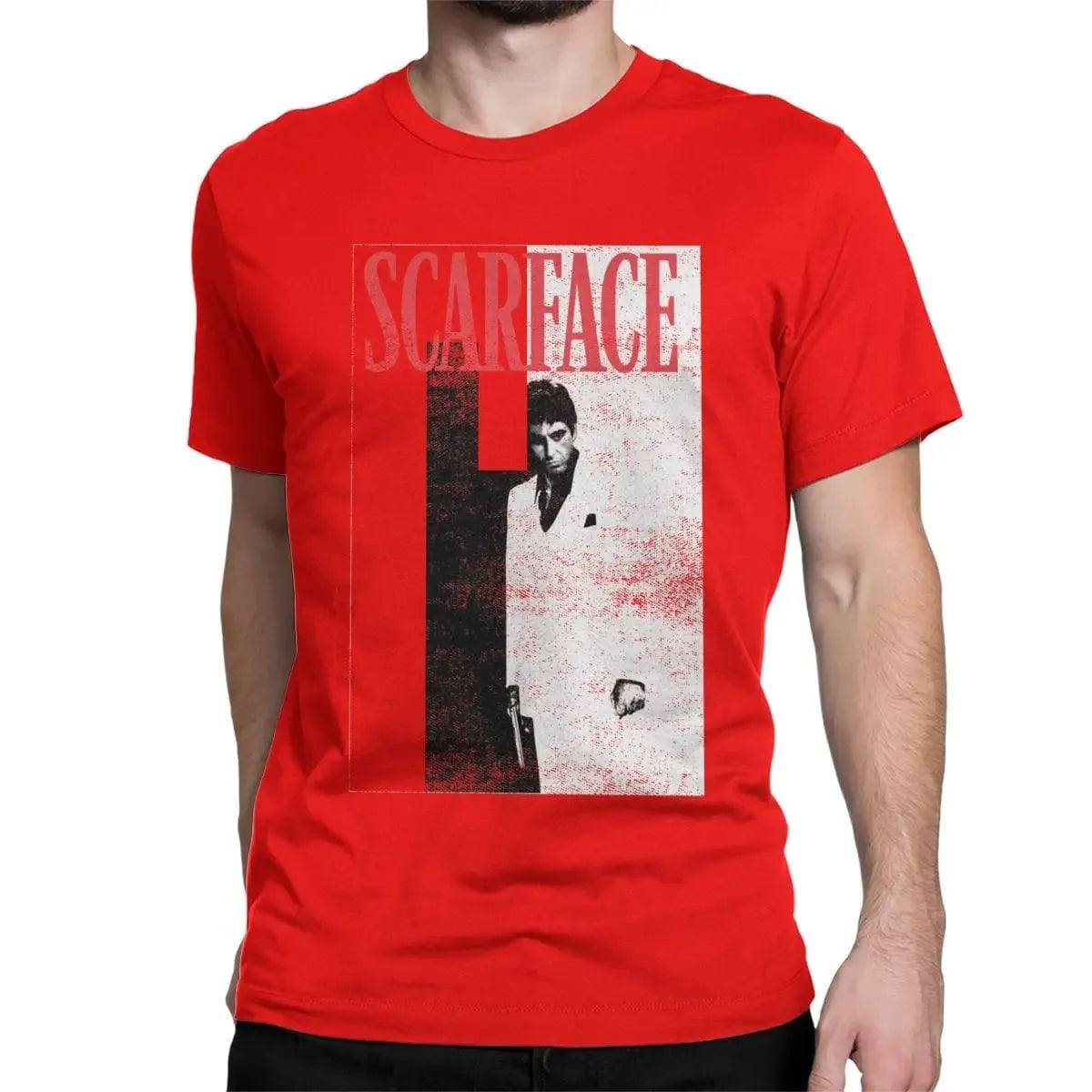 Tony Montana "Scarface" Two Toned Graphic T-Shirt - The 4 Season Clothing Brand