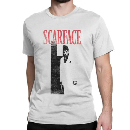 Tony Montana "Scarface" Two Toned Graphic T-Shirt - The 4 Season Clothing Brand