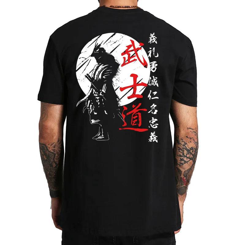 Japan Samurai Graphic T-Shirts - The 4 Season Clothing Brand