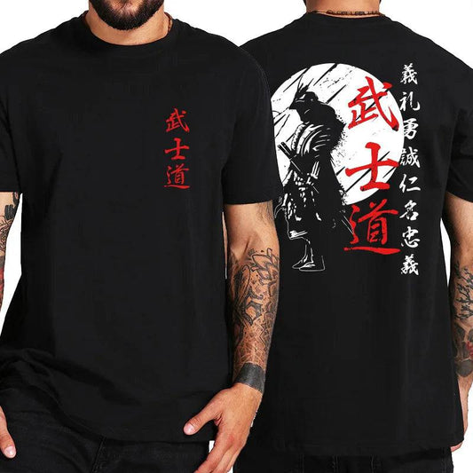 Japan Samurai Graphic T-Shirts - The 4 Season Clothing Brand