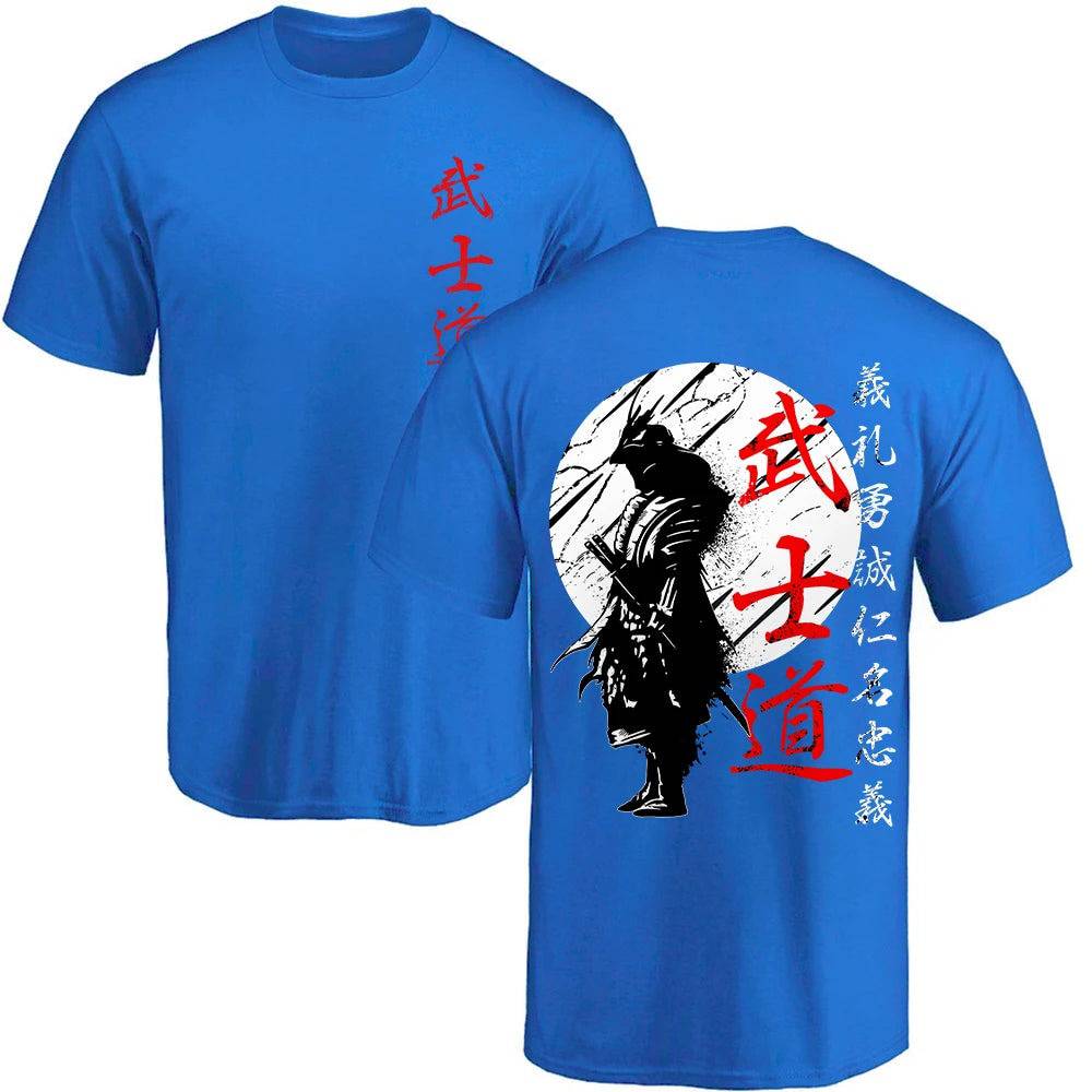 Japan Samurai Graphic T-Shirts - The 4 Season Clothing Brand