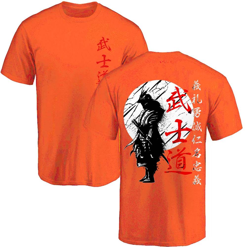 Japan Samurai Graphic T-Shirts - The 4 Season Clothing Brand