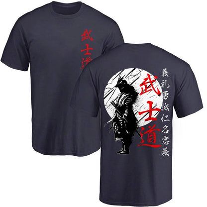 Japan Samurai Graphic T-Shirts - The 4 Season Clothing Brand