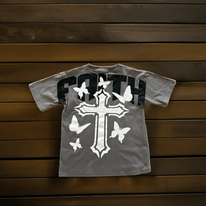 Faith Cross Graphic T-Shirt - The 4 Season Clothing Brand