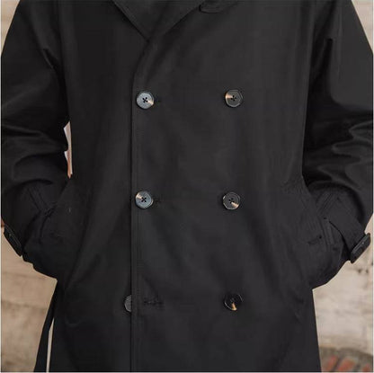 Exclusive Business Double-layer Collar Trench Coat - The 4 Season Clothing Brand