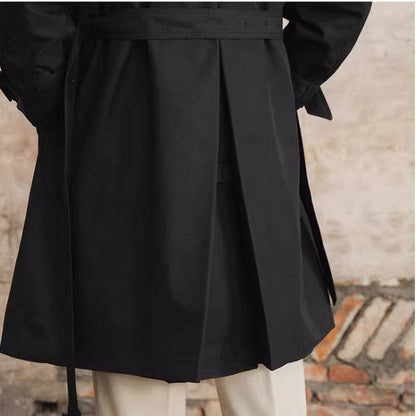 Exclusive Business Double-layer Collar Trench Coat - The 4 Season Clothing Brand