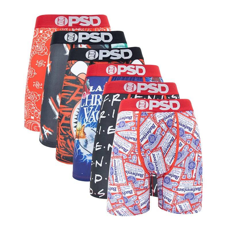 PSD Boxer Brief- 6Pc - The 4 Season Clothing Brand