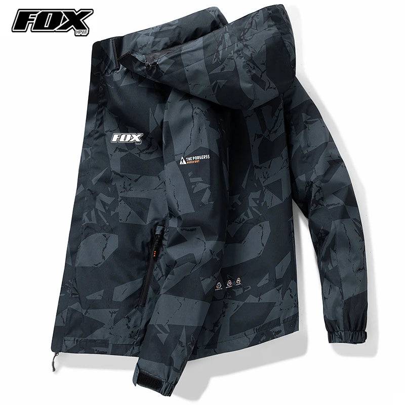 FOX MTB Motorcycle Outerwear Windbreaker- Waterproof/Windproof - The 4 Season Clothing Brand