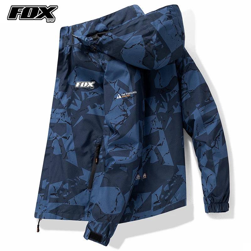 FOX MTB Motorcycle Outerwear Windbreaker- Waterproof/Windproof - The 4 Season Clothing Brand