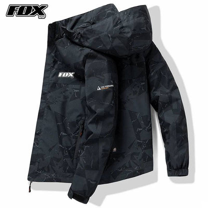 FOX MTB Motorcycle Outerwear Windbreaker- Waterproof/Windproof - The 4 Season Clothing Brand