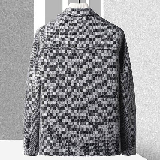 Exclusive Cashmere Plush And Thick Woolen Coat - The 4 Season Clothing Brand