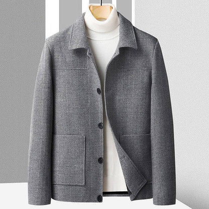 Exclusive Cashmere Plush And Thick Woolen Coat - The 4 Season Clothing Brand